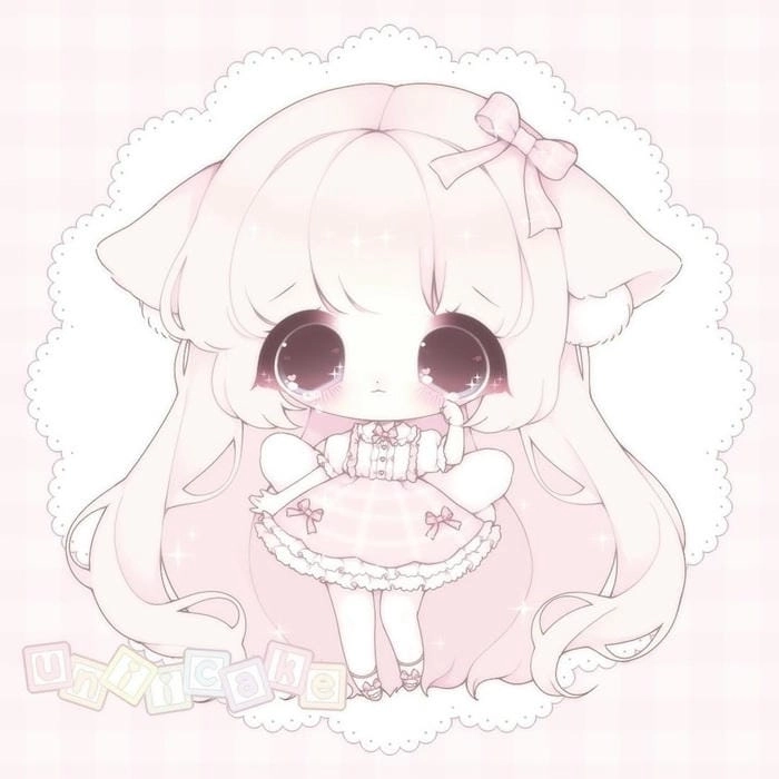 Bộ ảnh avatar cute girl chibi siêu dễ thương dành tặng bạn
