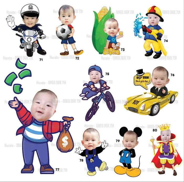 Chibi Bé Trai Dễ Thương 7 - Hazato Party