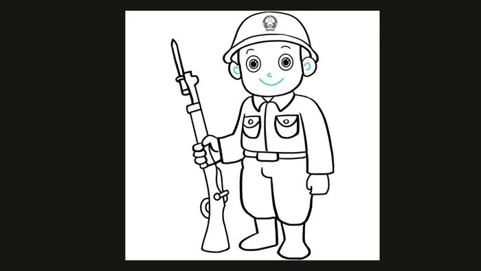 99+ Bức vẽ chibi bộ đội Việt Nam dễ thương và hài hước