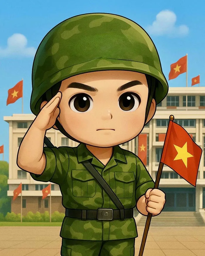 Ngắm nhìn 88+ hình ảnh chú bộ đội chibi siêu dễ thương