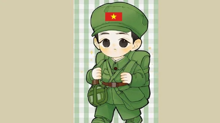 99+ Hình vẽ chibi bộ đội Việt Nam đáng yêu và ngộ nghĩnh