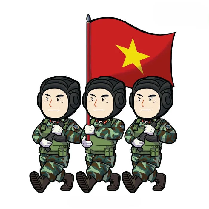 Ngắm nhìn 88+ hình ảnh chú bộ đội chibi siêu dễ thương