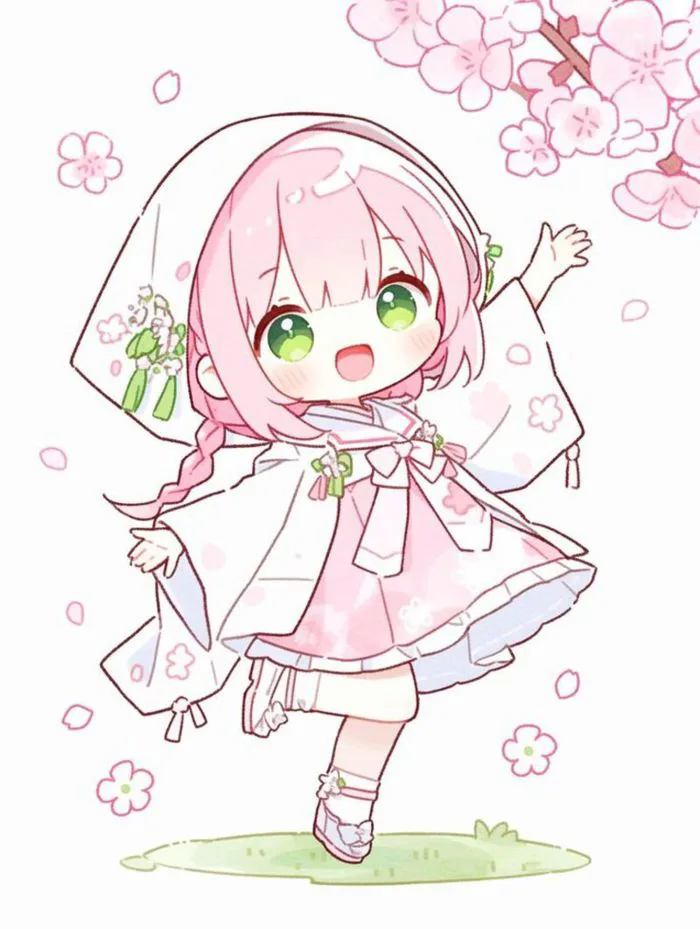 300 mẫu tranh vẽ hình chibi cute nam, nữ cực dễ thương | Mỹ Thuật Bụi | Mỹ  Thuật Bụi