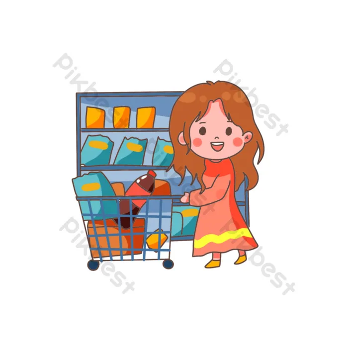 Tải miễn phí Phim Hoạt Hình Ngày Nữ Hoàng đi Mua Sắm Trong Siêu Thị PNG  Công cụ đồ họa | PSD chuyên nghiệp - Pikbest