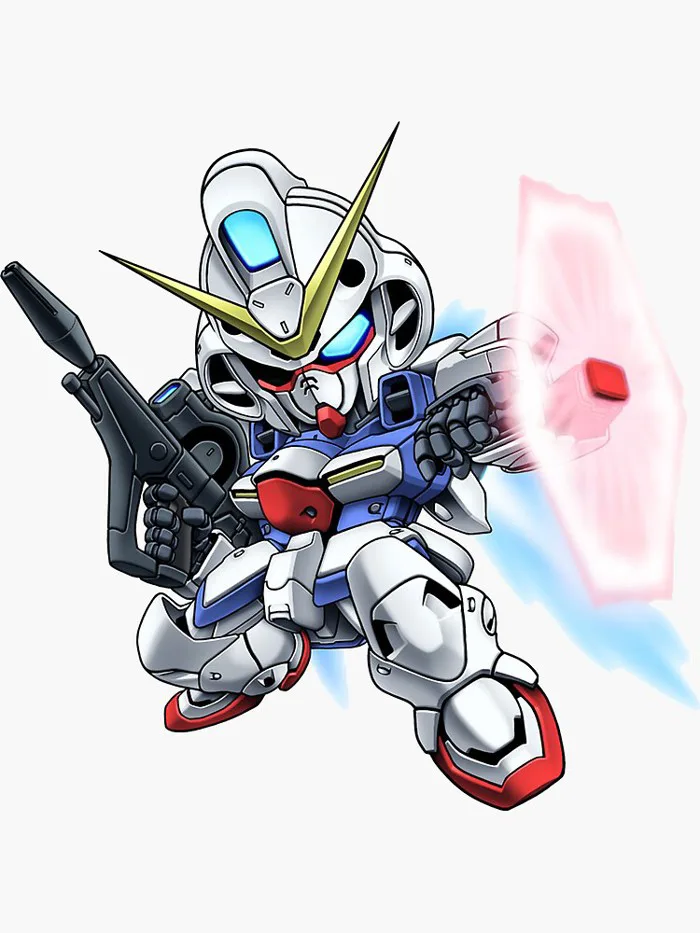 SD Gundam Chibi Mobile Suit Crossbone Gundam Mecha