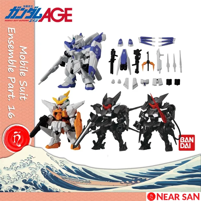 gundam mobile suit ensemble 16 mô hình lắp ráp bandai robot mini chibi  [full set] | Shopee Việt Nam