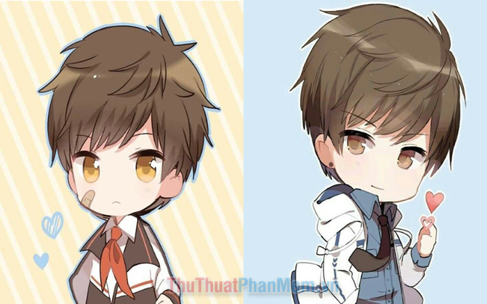 Bức tranh đẹp nhất của chàng trai chibi anime
