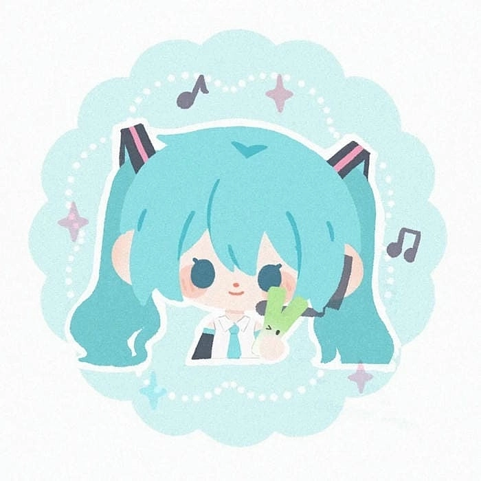 Bộ ảnh chibi Miku dễ thương với phong cách ngọt ngào độc đáo