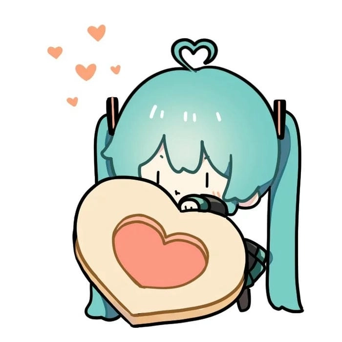 Bộ ảnh chibi Miku dễ thương với phong cách ngọt ngào độc đáo