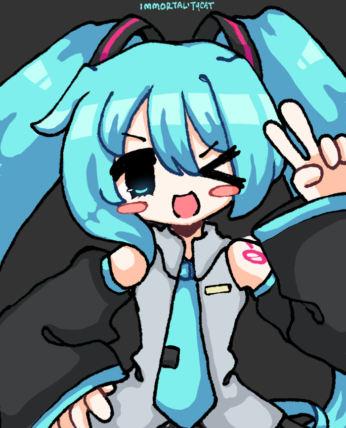 Fanart Miku do mình vẽ! Có hình ảnh nhấp nháy!! : r/Vocaloid
