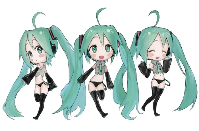 Cập nhật bộ ảnh chibi Miku độc đáo cho các fan anime Việt Nam