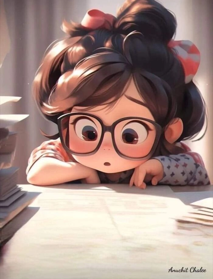 Ảnh chibi nữ học sinh dễ thương khiến mọi người mê mẩn