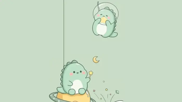 Bộ ảnh khủng long chibi đáng yêu khiến ai cũng tan chảy