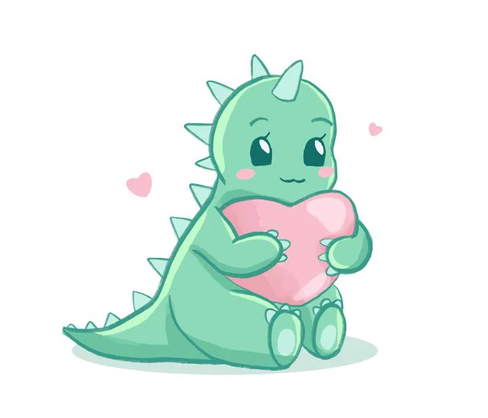 Avatar Khủng Long Cute Đáng Yêu