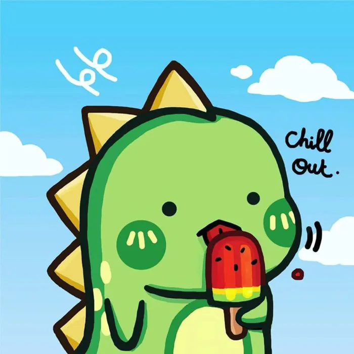 Top 48+ hình vẽ khủng long chibi cute màu sắc ngộ nghĩnh