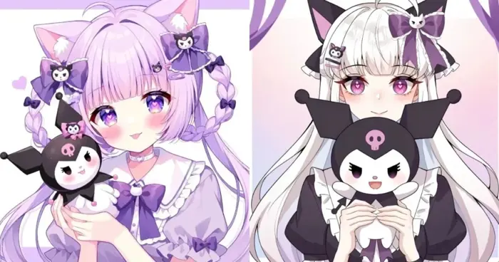 99+ ảnh kuromi anime phong cách gothic cực cuốn hút