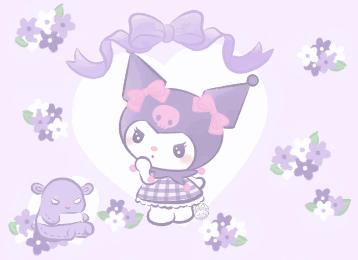 Hình nền Kuromi cute, rõ nét cho điện thoại, máy tính