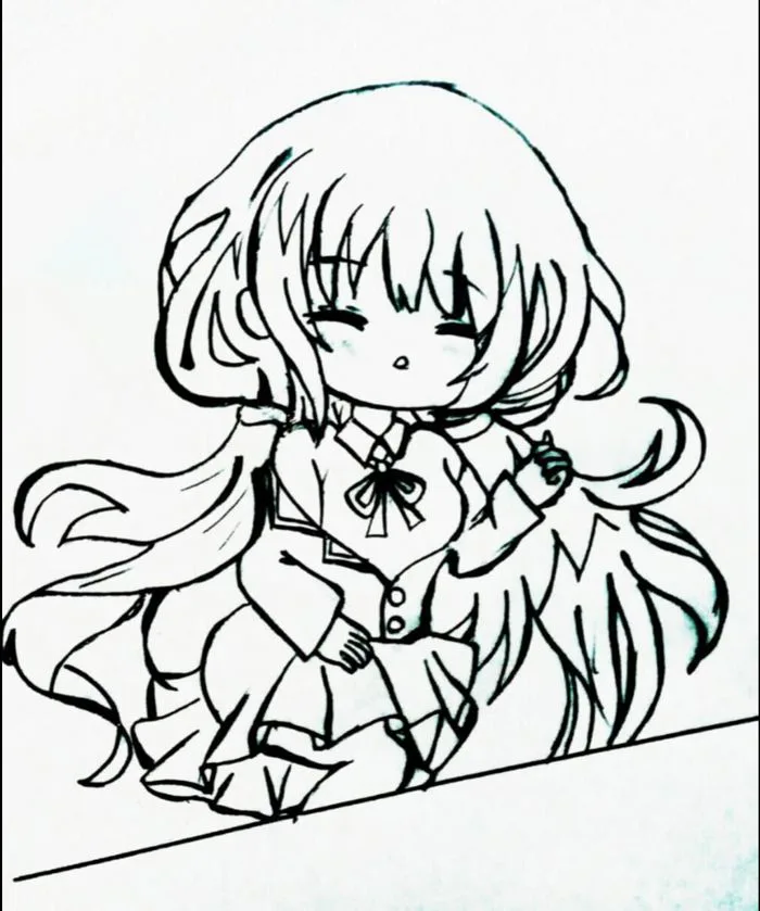 Vẽ Kurumi Tokisaki Ai có thể tô màu cho mình ảnh này được không ạ huhu, tô  màu trên app ý ạ câu hỏi 4640456 - hoidap247.com