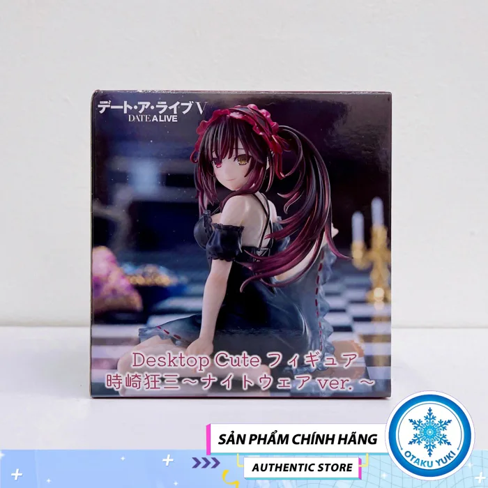 Mô Hình Kurumi Tokisaki - Date A Live Desktop Cute Figure Chính Hãng (TAITO)