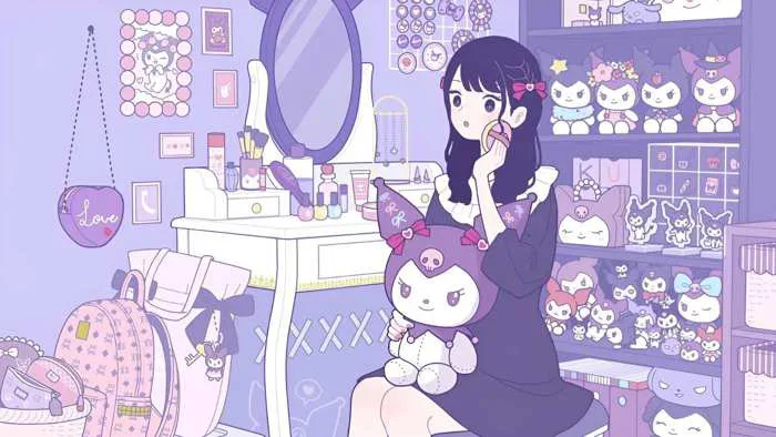 100 Hình nền Kuromi cute và sắc nét cho điện thoại, máy tính