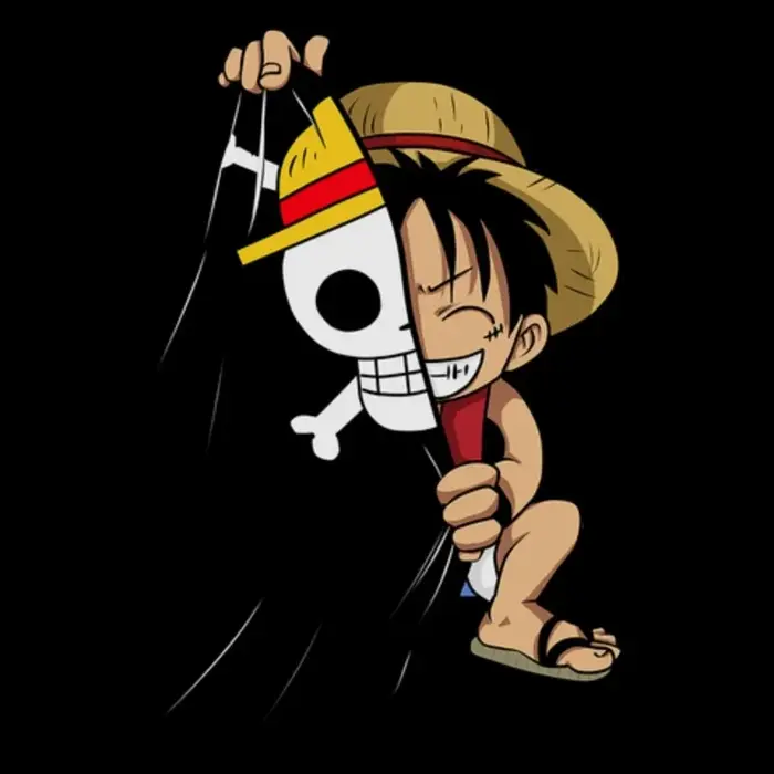 Tổng hợp ảnh Luffy chibi độc lạ khiến fan phát cuồng