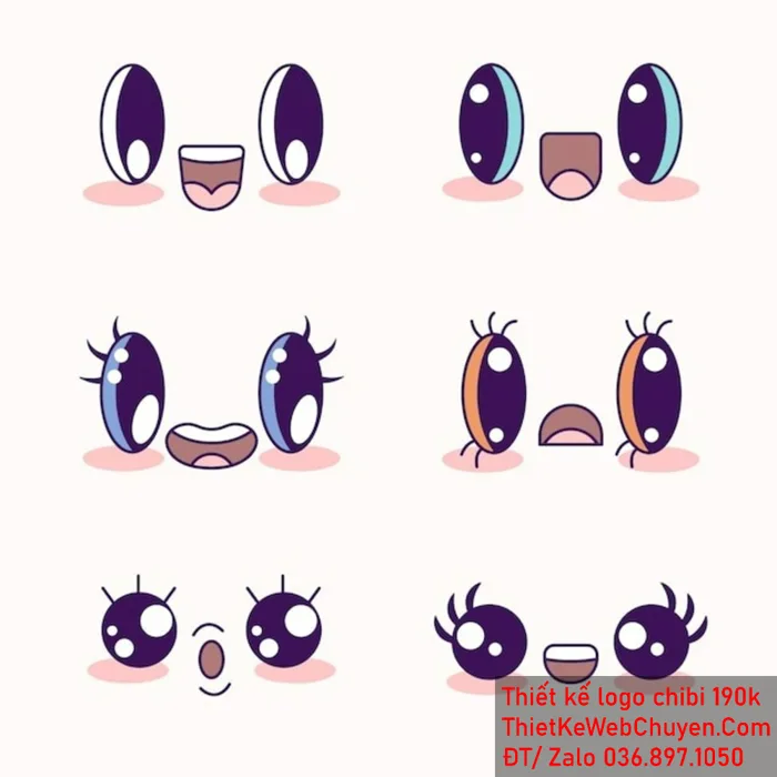 Đôi Mắt Chibi ( Chibi Eyes ) THIẾT KẾ CHIBI 190K CUTE ĐÁNG YÊU