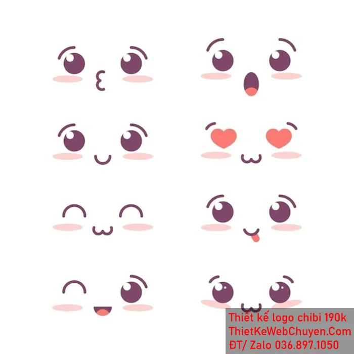 Đôi Mắt Chibi ( Chibi Eyes ) THIẾT KẾ CHIBI 190K CUTE ĐÁNG YÊU