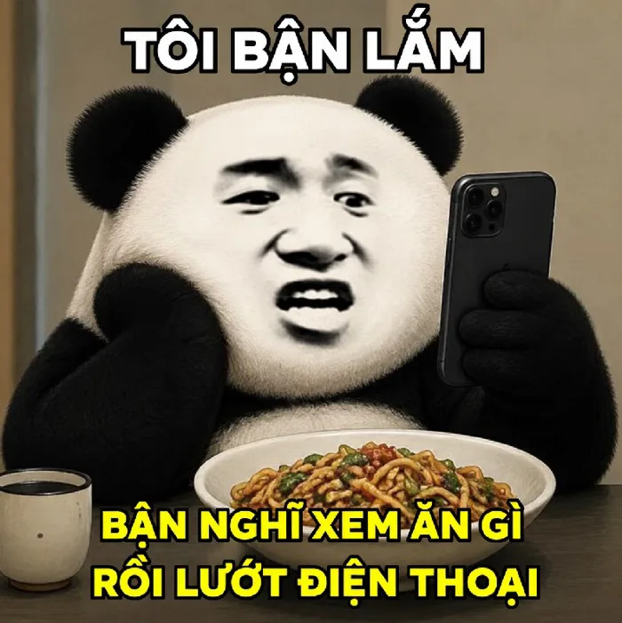 145+ meme gấu trúc bựa hài được yêu thích nhất, hài hước