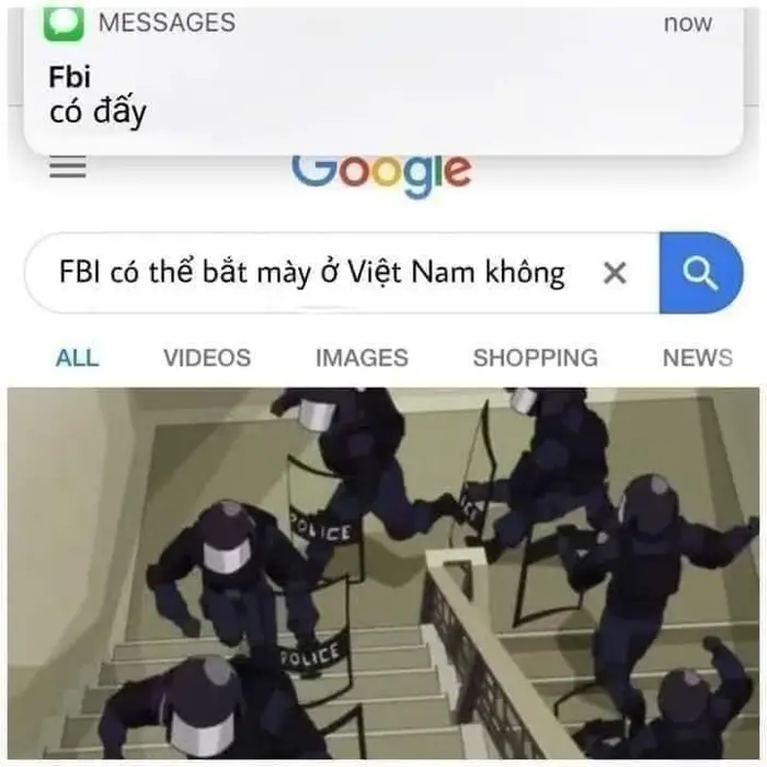 Bộ sưu tập ảnh FBI meme cực chất giúp bạn xả stress