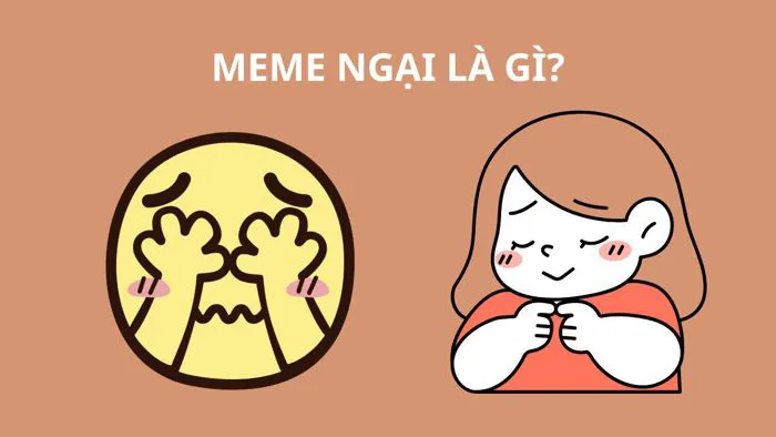 70+ Meme ngại ngùng siêu dễ thương, bựa và hài hước