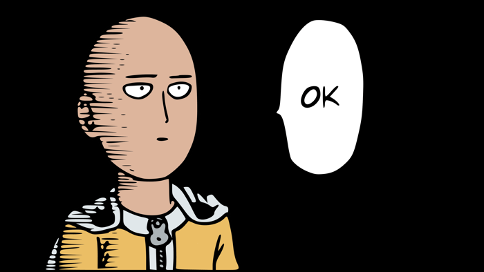 One Punch Man - Saitama - OK [3840 x 2160] : r/wallpapers