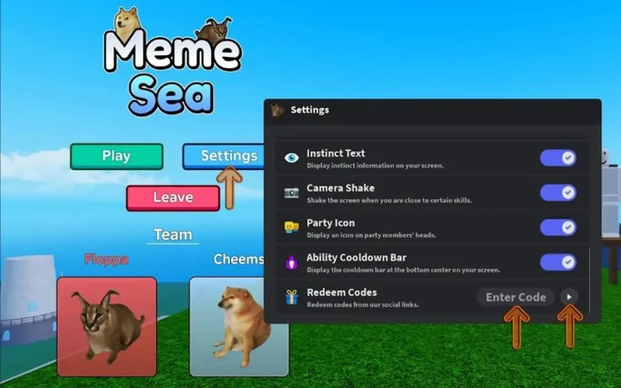 Cập nhật] Full code Meme Sea mới Tháng 01/2025