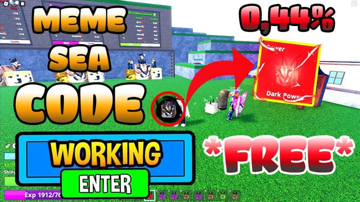 Tất Cả Các CODE Mới Nhất Trong MEME SEA Và Pha Roll Dark Floppa Siêu Khó!!! | MEME SEA Tất Cả Các CODE Mới Nhất Trong MEME SEA Và Pha Roll Dark Floppa Siêu Khó!!! | MEME SEA