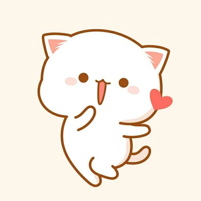 Hình ảnh mèo chibi cute nhất | Nghệ thuật về mèo, Mèo ú pusheen, Mèo dễ