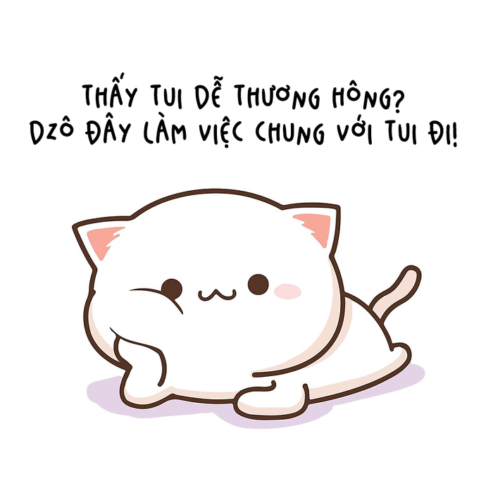 Tuyển tập hình ảnh mèo cute chibi đẹp nhất, đáng yêu và ngộ nghĩnh