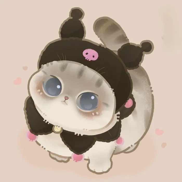 Những hình ảnh mèo chibi ngộ nghĩnh không thể bỏ qua
