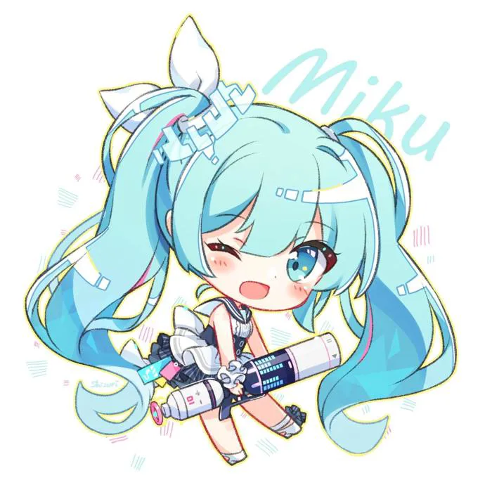 Miku chibi : r/hatsune