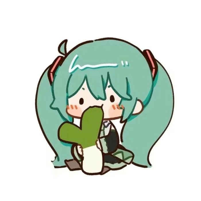 Bộ ảnh chibi Miku dễ thương với phong cách ngọt ngào độc đáo