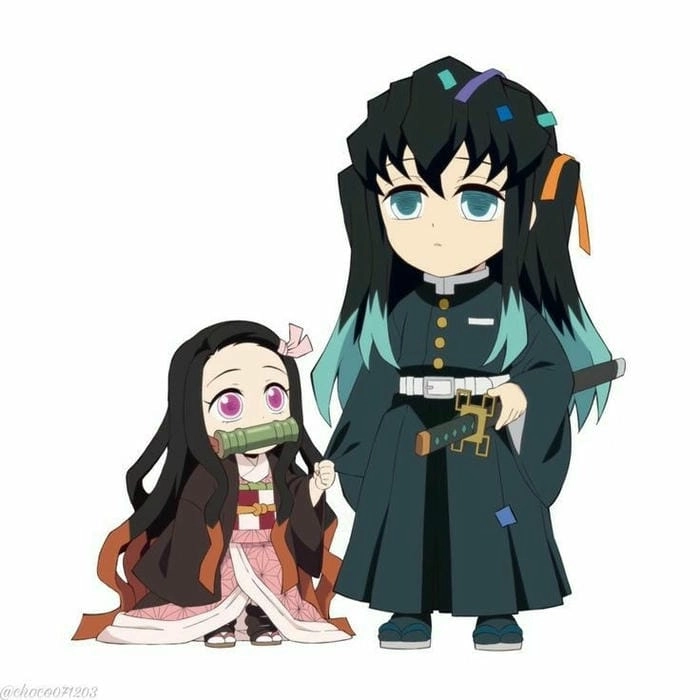 Bộ ảnh Muichirou chibi siêu dễ thương khiến fan tan chảy