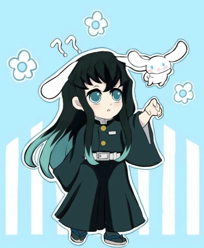 Bộ ảnh Muichirou chibi siêu dễ thương khiến fan tan chảy