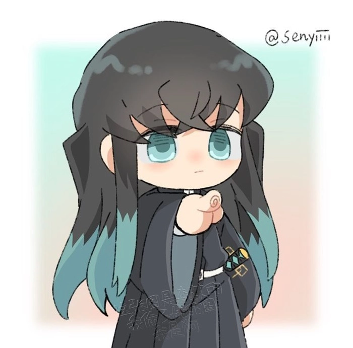 Bộ sưu tập ảnh Muichirou chibi cute khiến fan phát cuồng