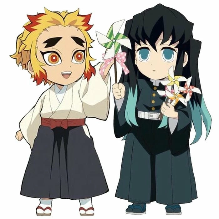 Bộ sưu tập ảnh Muichirou chibi cute khiến fan phát cuồng