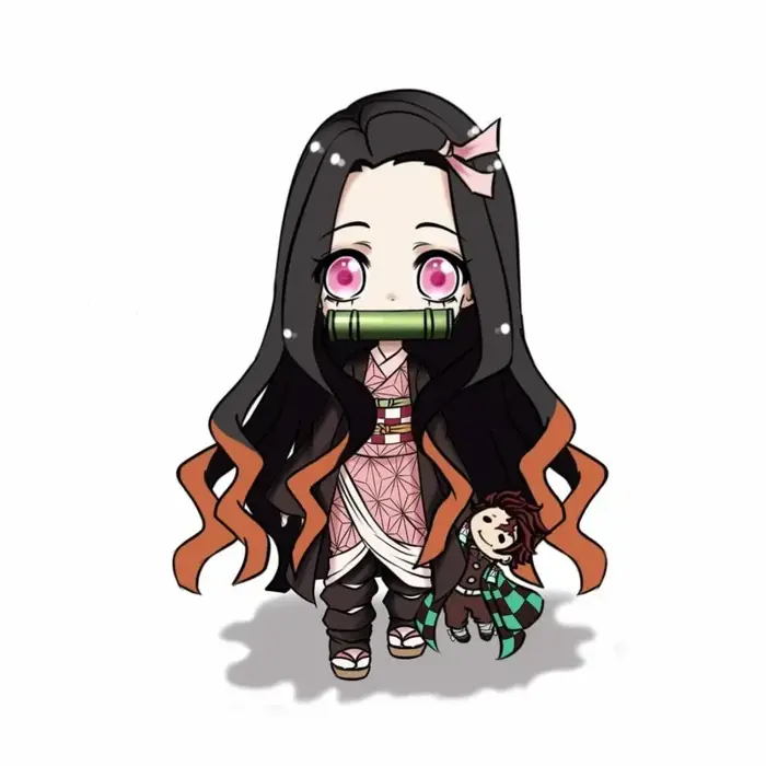 Tải 99+ bộ ảnh Nezuko chibi cute dành cho fan anime