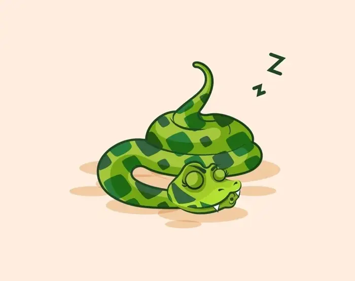 Hình ảnh rắn chibi đẹp chất lượng cao tải về miễn phí