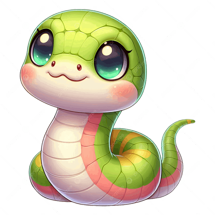 Hình ảnh Con Rắn Xanh Dễ Thương PNG , Con Rắn Ai, Nghệ Thuật Rắn, Rắn Chibi  PNG trong suốt và Vector để tải xuống miễn phí