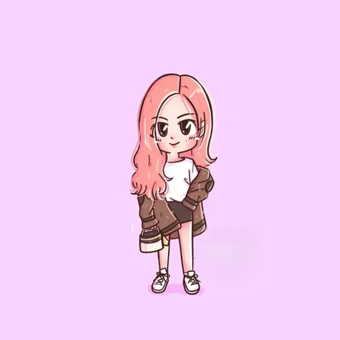 Kho hình ảnh Rose chibi cute miễn phí full HD cho fan