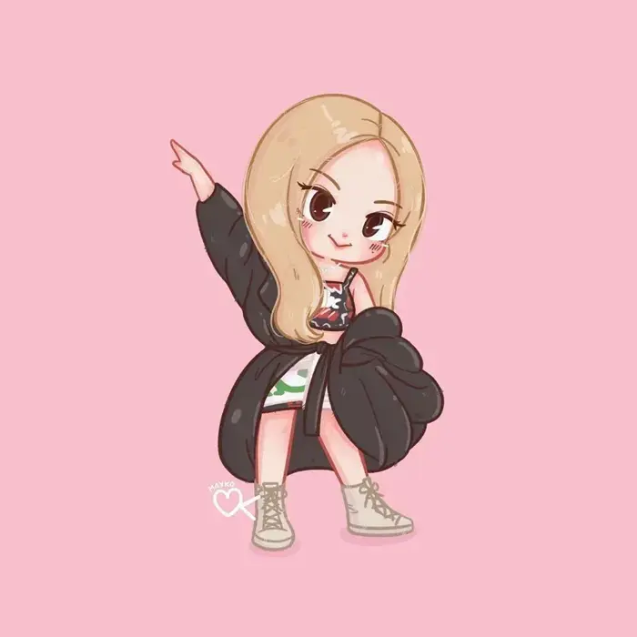 Tải ngay 222+ hình ảnh Rosé chibi dễ thương đẹp nhất cho fan