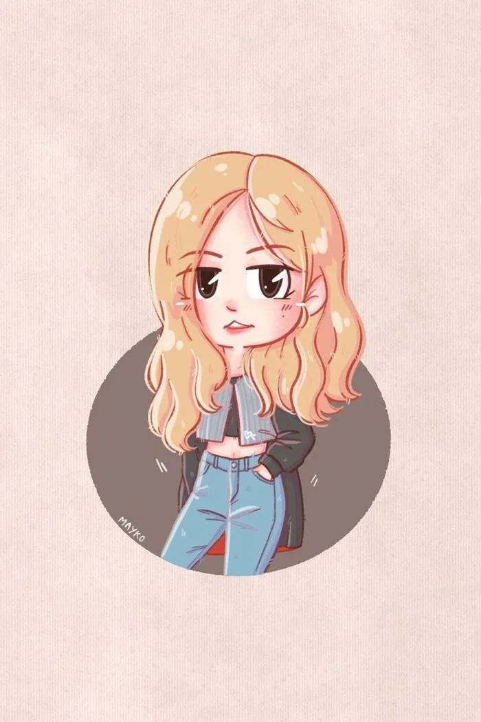 Vẽ Rose Blackpink Chibi: 93+ Hình Vẽ Rose, Ảnh Rose Chibi Cute