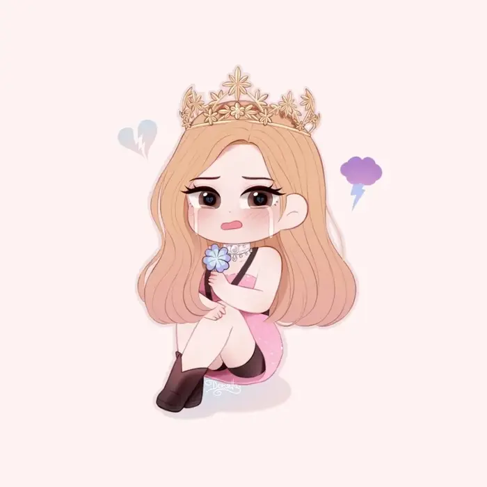 Kho hình ảnh Rose chibi cute miễn phí full HD cho fan