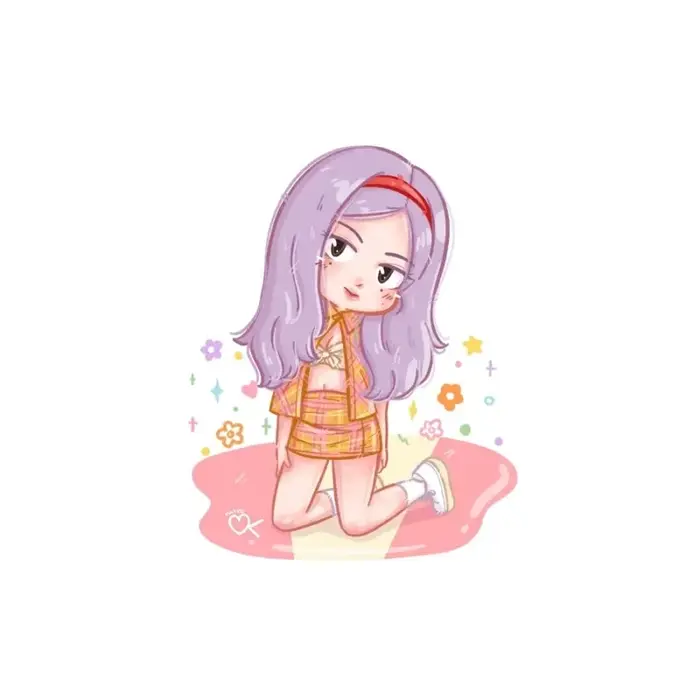 Kho hình ảnh Rose chibi cute miễn phí full HD cho fan